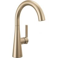 Delta Faucet Bar Faucet Gold, Bar Sink Faucet Single Hole Gold, Wet Bar Faucets, Prep Sink Faucet, Faucet for Bar Sink, Champagne Bronze 14882LF-CZ
