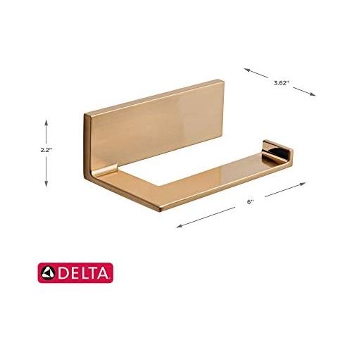  Delta Faucet 77750-CZ Tissue Holder, 3.63 x 6.00 x 3.63 inches, Champagne Bronze