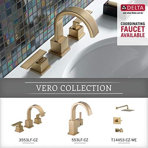  Delta Faucet 77750-CZ Tissue Holder, 3.63 x 6.00 x 3.63 inches, Champagne Bronze
