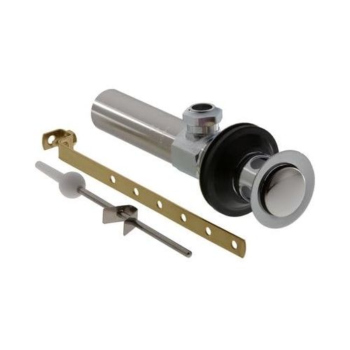  Delta Faucet RP26533PT Metal Drain Assembly with Less Lift Rod and Knob for Bathroom, Aged Pewter