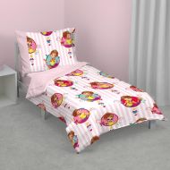 Delta Disney Pretty Princess Toddler Bed, 4 Piece Set, Pink