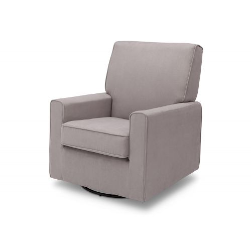  Delta Children Ava Nursery Glider Swivel Rocker Chair, Dove Grey