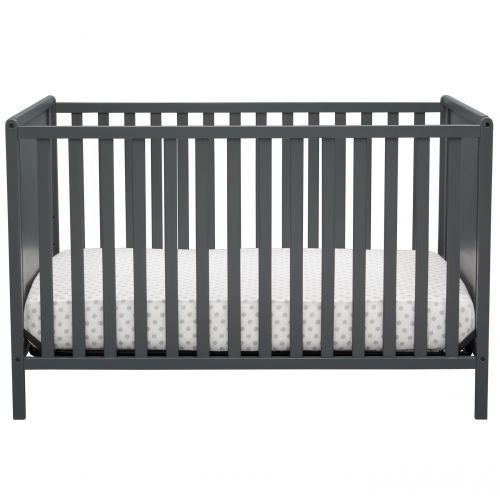  Delta Children Hudson 4-in-1 Convertible Crib, Grey