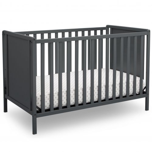  Delta Children Hudson 4-in-1 Convertible Crib, Grey