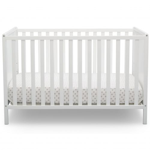  Delta Children Hudson 4-in-1 Convertible Crib, Grey