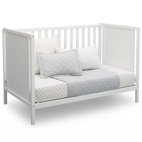  Delta Children Hudson 4-in-1 Convertible Crib, Grey