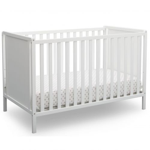  Delta Children Hudson 4-in-1 Convertible Crib, Grey