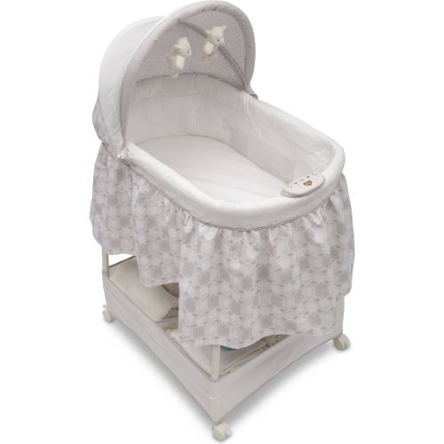  Delta Children Soothe and Glide Bassinet, Illusions