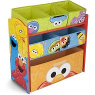 Sesame Street 6 Bin Design and Store Toy Organizer by Delta Children