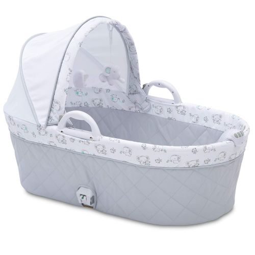  Delta Children Deluxe Moses Bassinet, Windmill