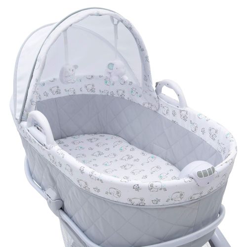  Delta Children Deluxe Moses Bassinet, Windmill