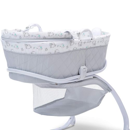  Delta Children Deluxe Moses Bassinet, Windmill