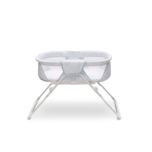  Delta Children EZ Fold Ultra Compact Travel Bassinet, Inner Circle