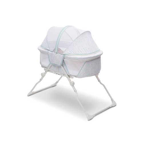  Delta Children EZ Fold Ultra Compact Travel Bassinet, Inner Circle