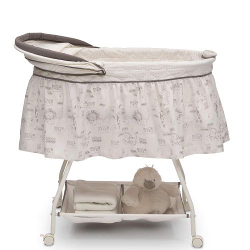  Delta Children Sweet Beginnings Bassinet, Falling Leaves