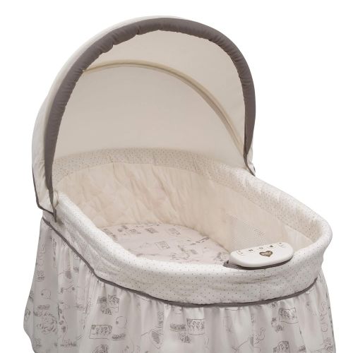  Delta Children Sweet Beginnings Bassinet, Falling Leaves