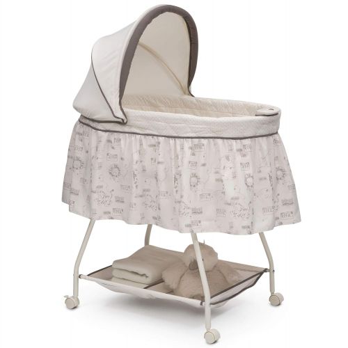  Delta Children Sweet Beginnings Bassinet, Falling Leaves