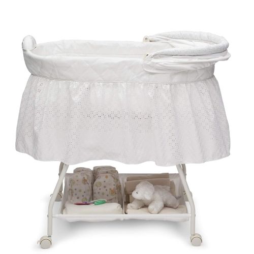  Delta Children Sweet Beginnings Bassinet, Falling Leaves