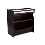 Delta Children 2-in-1 Changing Table and Storage Unit, Dark Chocolate