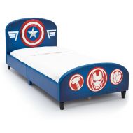 Delta Children Upholstered Twin Bed, Marvel Avengers