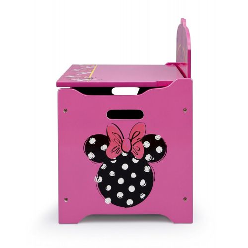  Delta Children Deluxe Toy Box, Disney Minnie Mouse