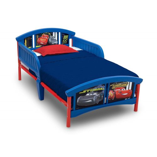  Delta Children Plastic Toddler Bed, Disney/Pixar Cars