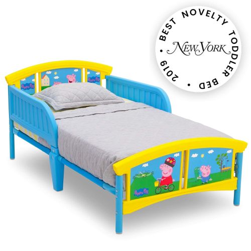  Delta Children Plastic Toddler Bed, Peppa Pig