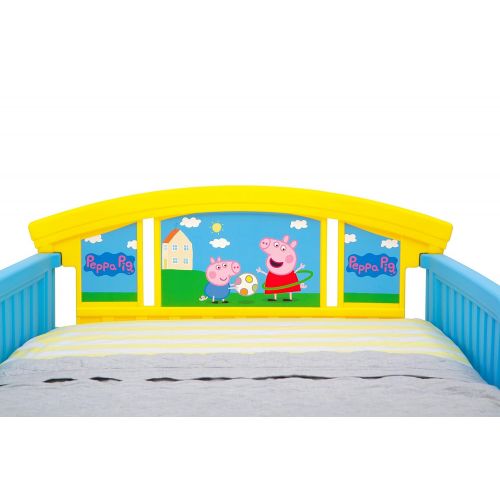  Delta Children Plastic Toddler Bed, Peppa Pig