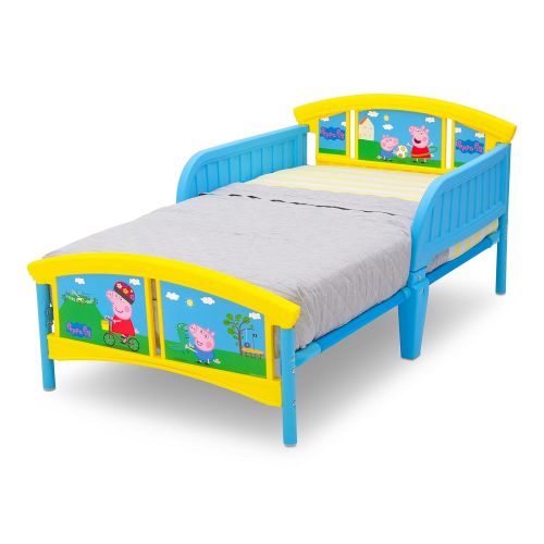  Delta Children Plastic Toddler Bed, Peppa Pig