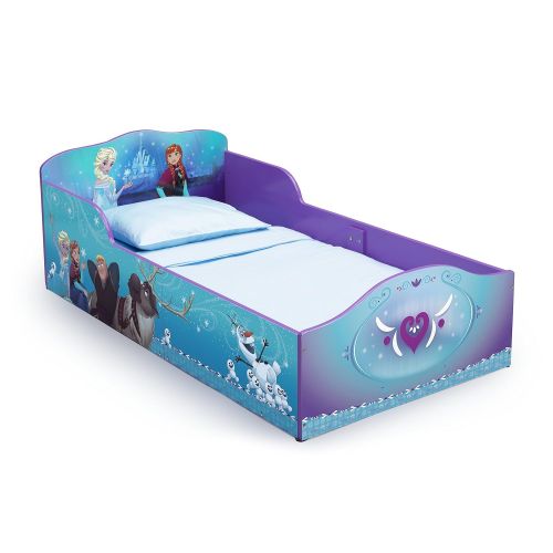  Delta Children Wood Toddler Bed, Disney Frozen