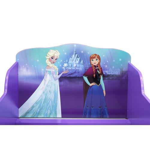  Delta Children Wood Toddler Bed, Disney Frozen