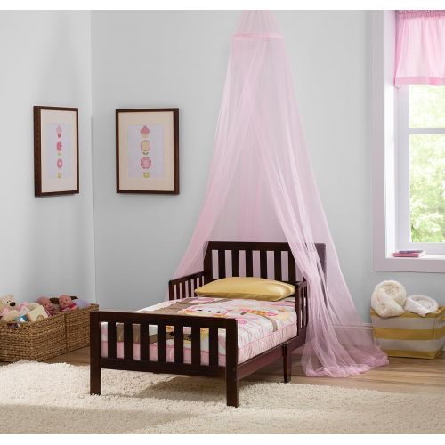  Delta Children Decorative Mesh Canopy, Pink