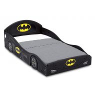 DC Comics Batman Batmobile Car Sleep and Play Toddler Bed with Attached Guardrails by Delta Children