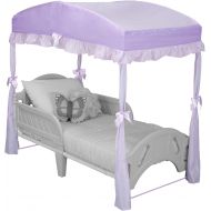 Delta Children Girls Canopy for Toddler Bed, Purple