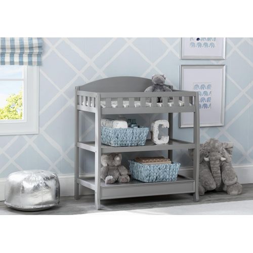  [아마존베스트]Delta Children Infant Changing Table with Pad, Grey