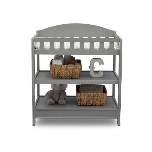  [아마존베스트]Delta Children Infant Changing Table with Pad, Grey