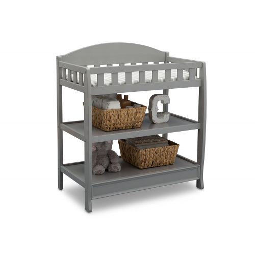  [아마존베스트]Delta Children Infant Changing Table with Pad, Grey