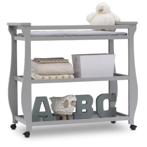  [아마존베스트]Delta Children Lancaster Changing Table, Grey