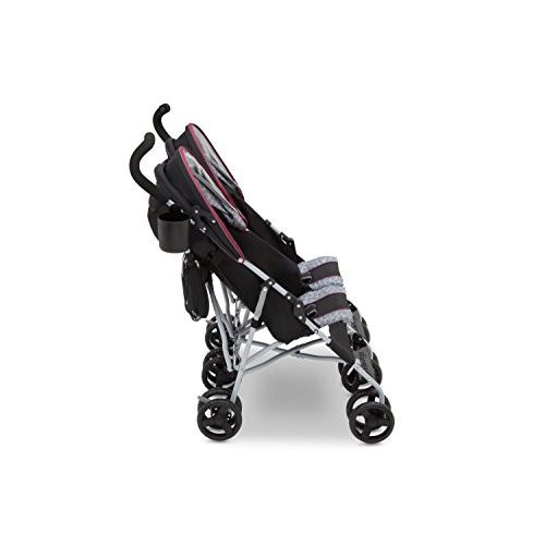  [아마존베스트]Delta Children Jeep Scout Double Stroller, Lunar Burgundy