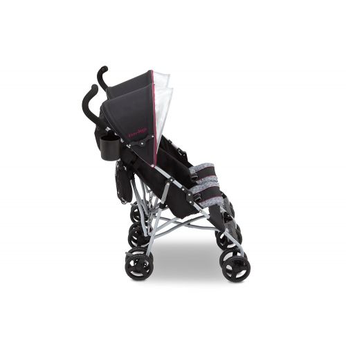  [아마존베스트]Delta Children Jeep Scout Double Stroller, Lunar Burgundy