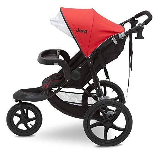  [아마존베스트]Jeep Classic Jogging Stroller, Red