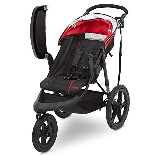  [아마존베스트]Jeep Classic Jogging Stroller, Red