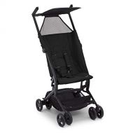 [아마존베스트]The Clutch Stroller by Delta Children - Lightweight Compact Folding Stroller - Includes Travel Bag - Fits Airplane Overhead Storage - Black