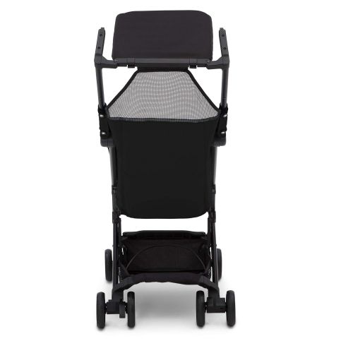  [아마존베스트]The Clutch Stroller by Delta Children - Lightweight Compact Folding Stroller - Includes Travel Bag - Fits Airplane Overhead Storage - Black