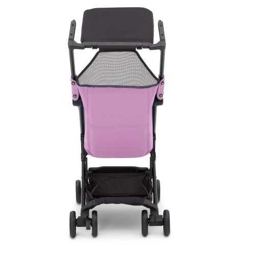  [아마존베스트]The Clutch Stroller by Delta Children - Lightweight Compact Folding Stroller - Includes Travel Bag - Fits Airplane Overhead Storage - Pink