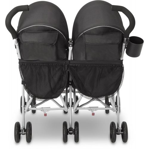  [아마존베스트]Delta Children Jeep Scout Double Stroller, Charcoal Galaxy