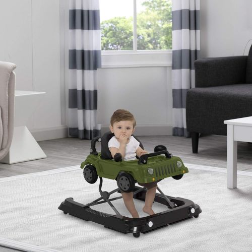  [아마존베스트]Jeep Classic Wrangler 3-in-1 Grow with Me Walker, Anniversary Green