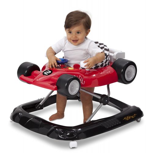  [아마존베스트]Delta Children Deluxe Lil Drive Baby Activity Walker, Top Speed