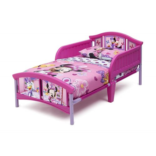  [아마존베스트]Delta Children Plastic Toddler Bed, Disney Minnie Mouse