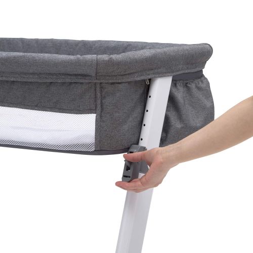 시몬스 [아마존베스트]Simmons Kids by The Bed City Sleeper Bassinet, Grey Tweed